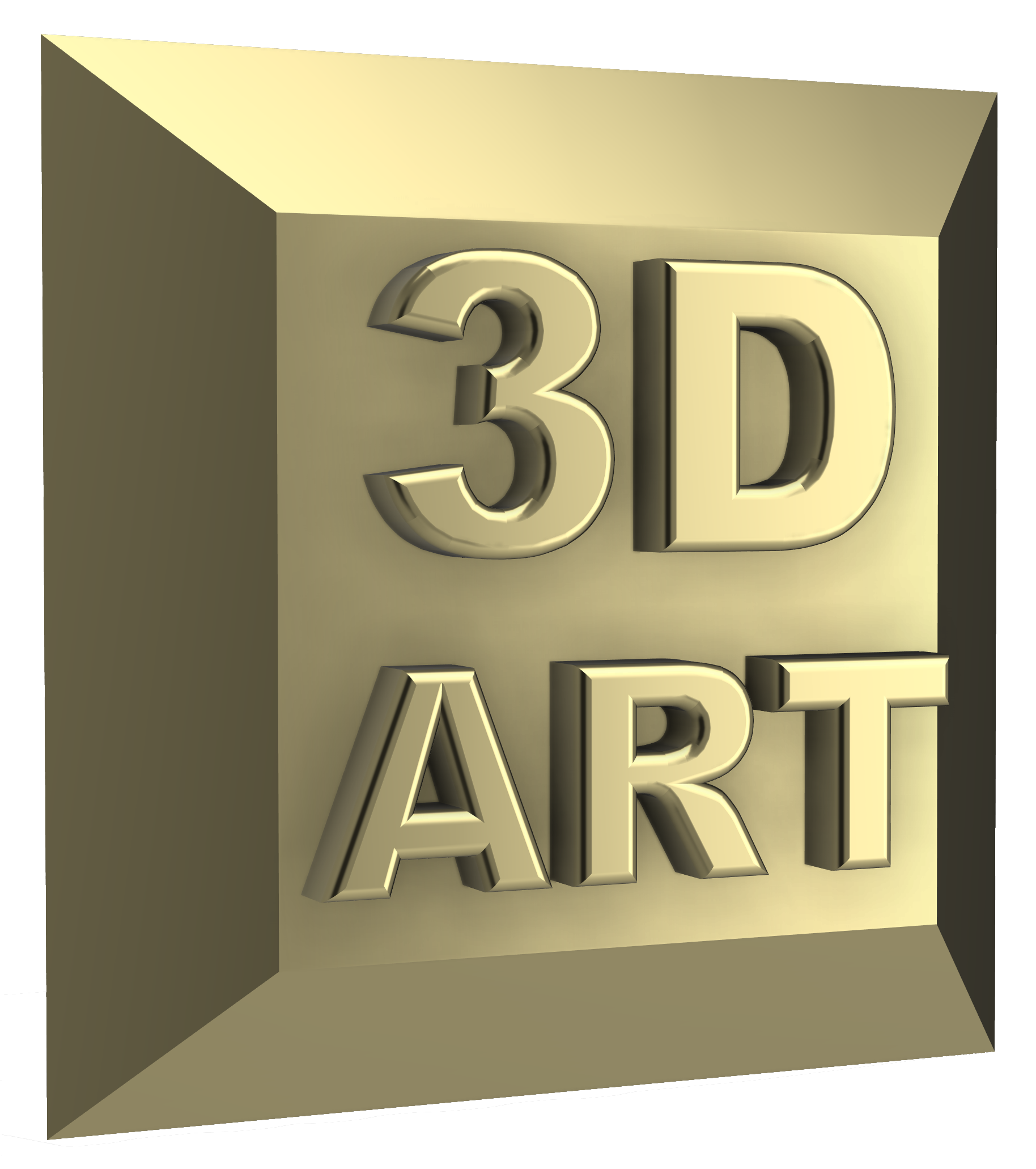 3D ART LOGO TRANSP BACK